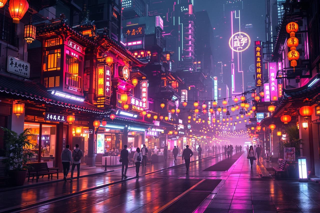 悟空影视大全-赛博朋克美学：当东方遇见未来